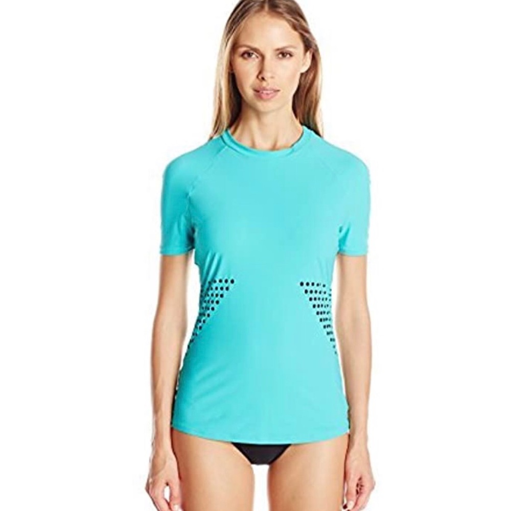 NWT Profile by Gottex Women's Sport Rash Guard